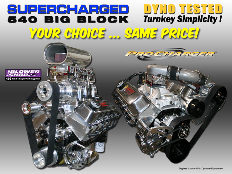 Supercharged Engines by Shafiroff Race Engines and Components