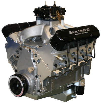 427/725HP LS SIlver Billet Pump Gas Engine