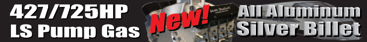 427/725HP LS SIlver Billet Pump Gas Engine