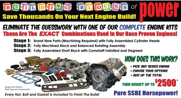 Every Part You Need To Assemble A Complete Engine Available In 3 Stages Of Build